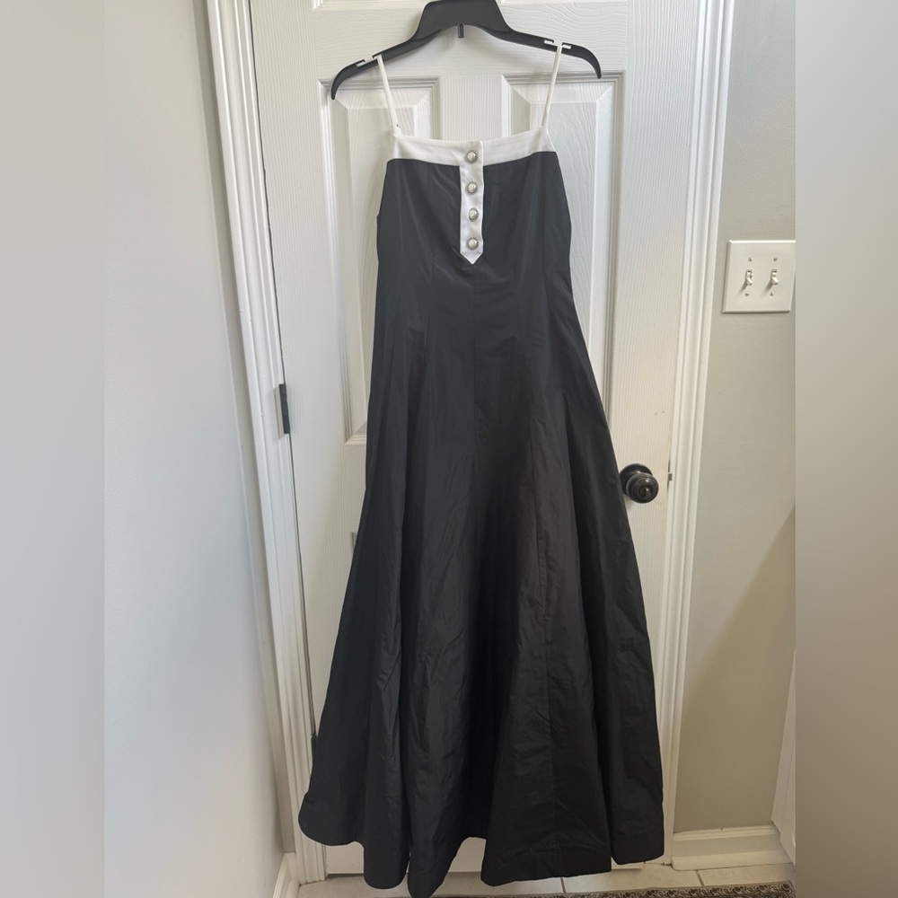 Karl’s Lagerfeld Paris black evening gown